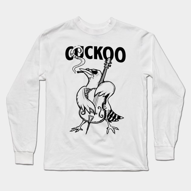 Cuckoo Bassman Long Sleeve T-Shirt by LozArtProd